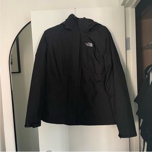 North Face Rain Jacket with Separate Fleece